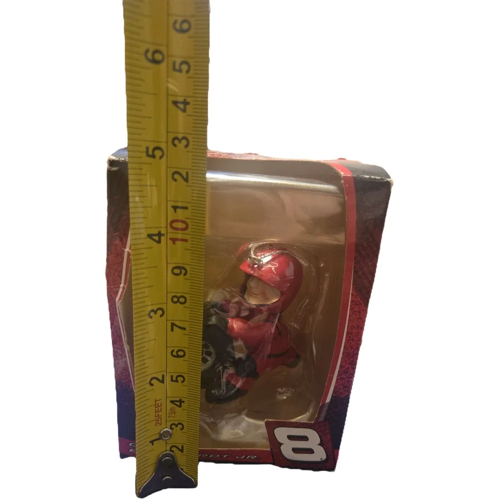 Dale Earnhardt Jr #8 Trevco Collectible Ornament NASCAR Pit Crew Figure Boxed